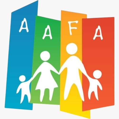 Logo da AAFA, Associação de Amparo às Famílias